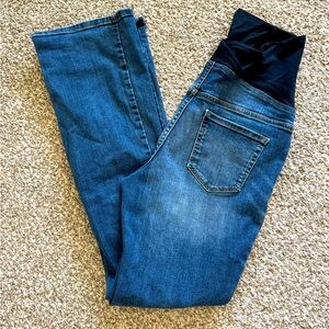 Maternity bootcut jeans